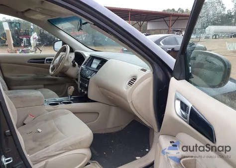 2014 Nissan Pathfinder Sv из США, поврежденный, VIN 5N1AR2MNXEC656882